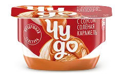 Творожный десерт пломбир-солёная карамель