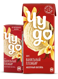 Молочный коктейль ванильный пломбир