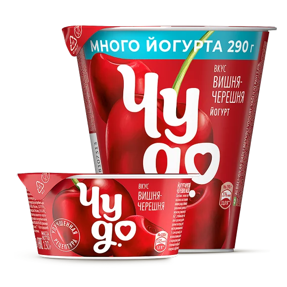 Йогурт густой вишня-черешня Йогурт густой вишня-черешня